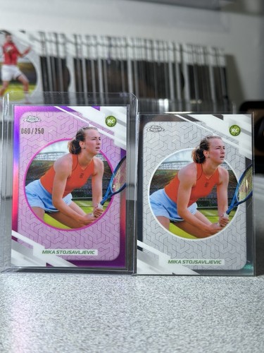 2026 topps chrome tennis - chrome, mika