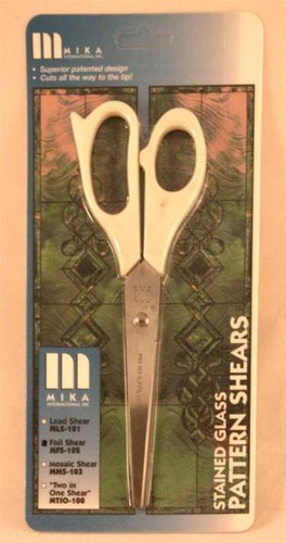 Mika foil pattern shears - foil,