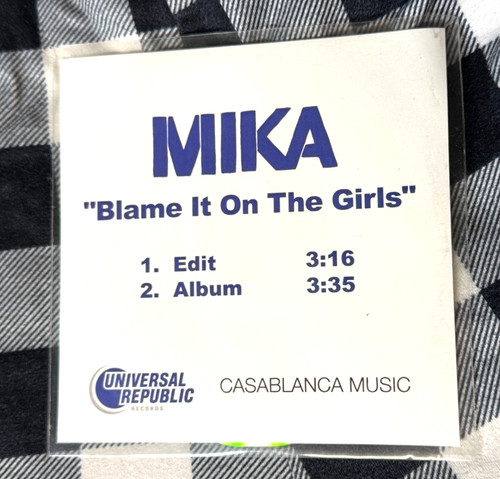 Mika blame the - "blame, on