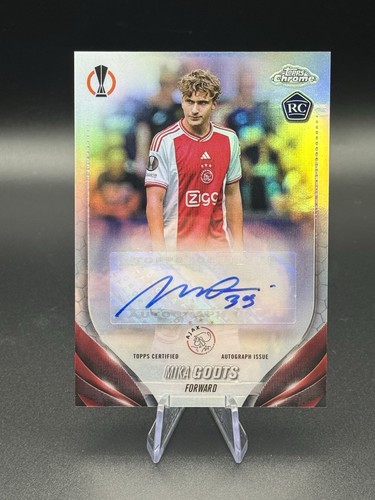 2023 topps chrome euro mika - topps,