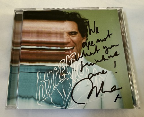 Mika signed hyperlove cd - mika,